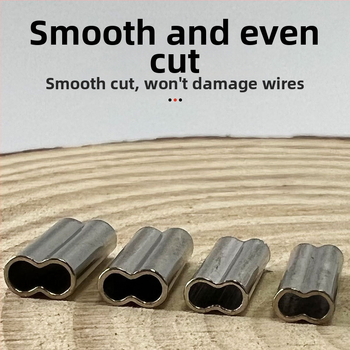 Kalapüügivahendid vasktoru topeltvasktoru õngenööri hoidik korpuse presstangid kalapüügi terastraadist klamber toru presstangid ülikond