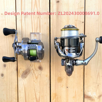 Luya kalapüügi ratas, tilkratas, ketrusratas, trummel, ratta auk, riputusplaat, vitriinraam, seinale kinnitatav puitpuuride komplekt