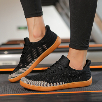 Ekspordi väliskaubanduse meeste võrgust hingavad treeningjalatsid 4E laia liistuga meeste laia ninaga laia jalaga paljajalu jooksujalatsid pehme tald ei pigista jalgu