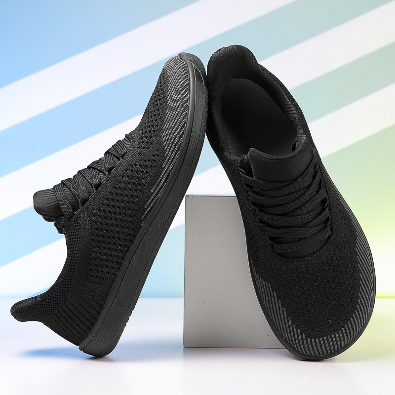 Ekspordi väliskaubanduse meeste võrgust hingavad treeningjalatsid 4E laia liistuga meeste laia ninaga laia jalaga paljajalu jooksujalatsid pehme tald ei pigista jalgu