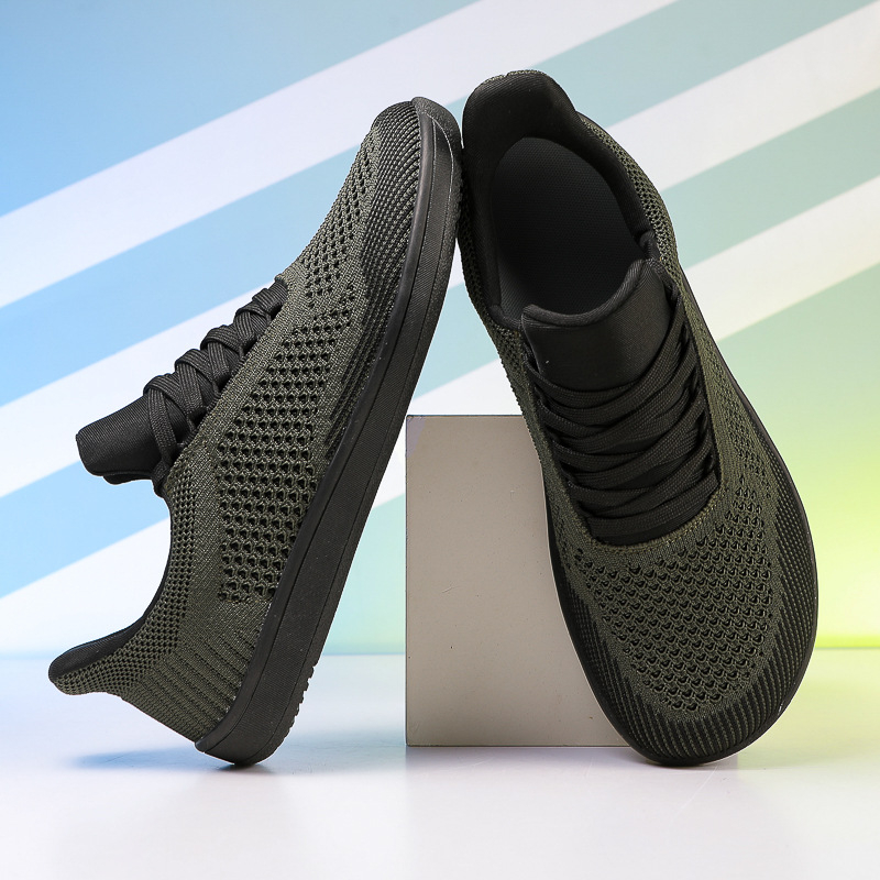 Ekspordi väliskaubanduse meeste võrgust hingavad treeningjalatsid 4E laia liistuga meeste laia ninaga laia jalaga paljajalu jooksujalatsid pehme tald ei pigista jalgu