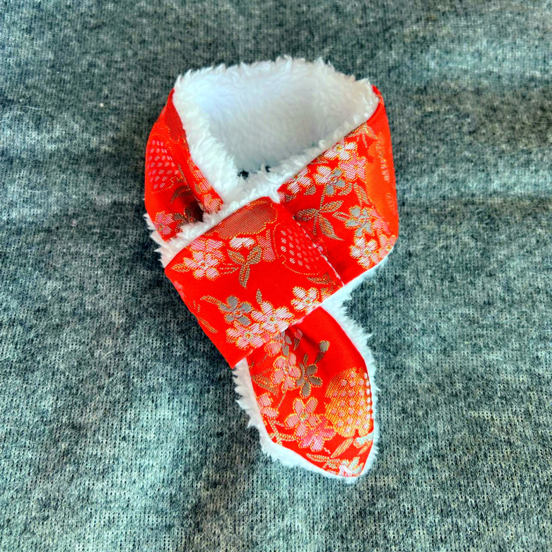 Uusaasta lemmikloomade sall kass soe kaelus kikilips sügise ja talve kassipoja hiina stiilis uusaasta lemmikloomade kikilips