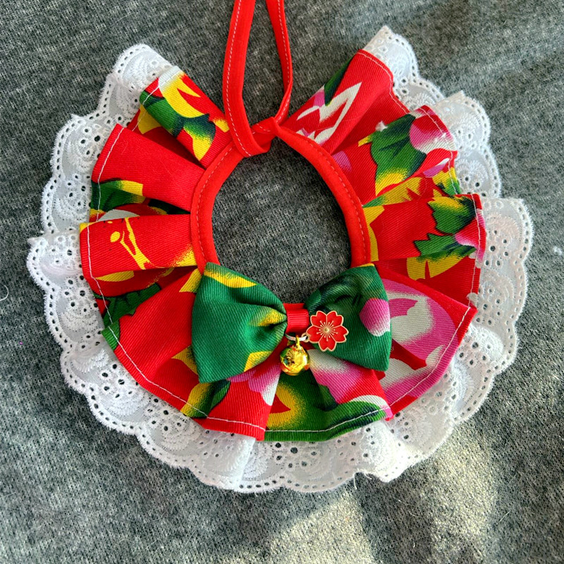 Uusaasta lemmikloomade sall kass soe kaelus kikilips sügise ja talve kassipoja hiina stiilis uusaasta lemmikloomade kikilips