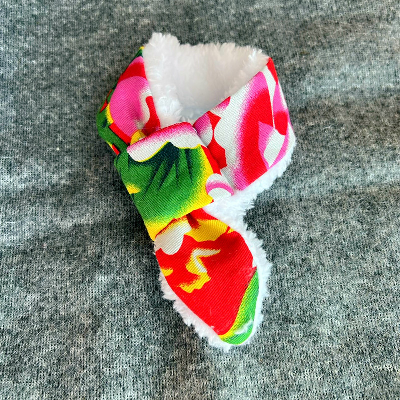 Uusaasta lemmikloomade sall kass soe kaelus kikilips sügise ja talve kassipoja hiina stiilis uusaasta lemmikloomade kikilips