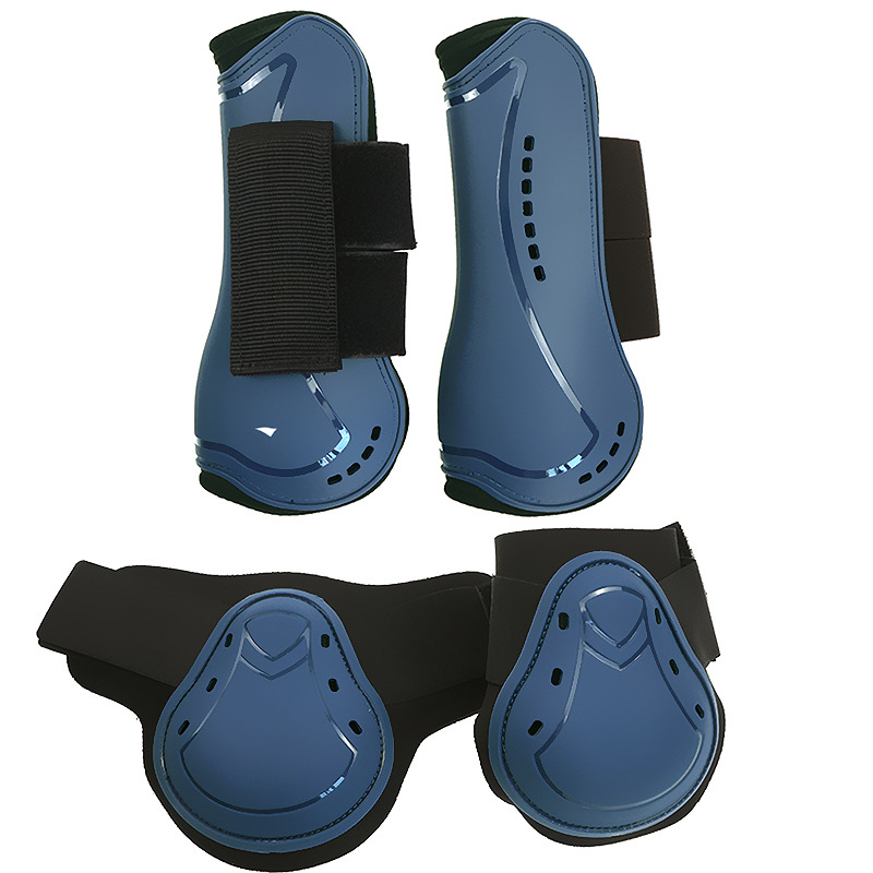 Nr 11 hüppetakistus hobuse jalgadele hobuse jalgadele PU kest elastne padi hingava auguga läbilaskev