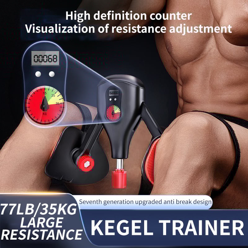 Cross-Border Kegel Trainer Pc Muscle 35 кг Голямо съпротивление Упражнение за мускулите на тазовото дъно Мускули на краката Вътрешна част на бедрото Levator Ani