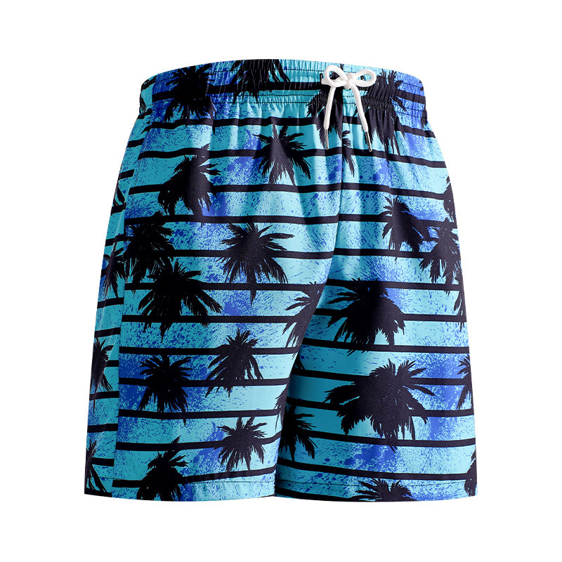 Piiriülesed Amazon Independent Stationi ruudulised lühikesed püksid meestele 2025. aasta suvised uued vabaaja rannapüksid viiepunktilised püksid