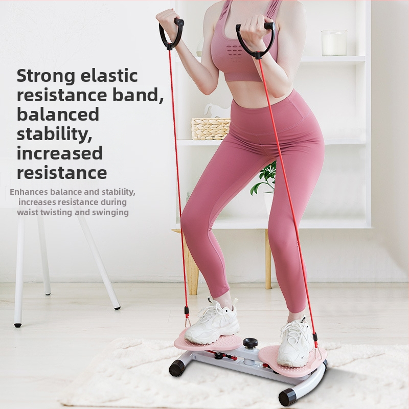 Vöökoha keeramise pöördlaud Suur vöökoha keeramismasin Fitnessivarustus Vaikne kodune kaalulangus Naiste spordi vöökoha keeramise artefakt Kaalulangetuse artefakt