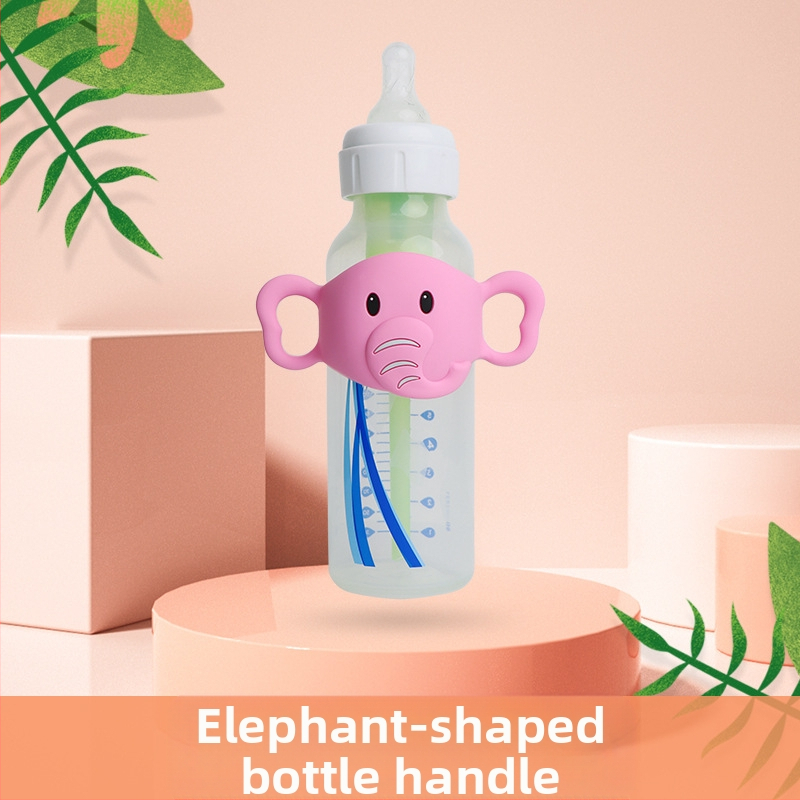 Дръжка за бутилка Dr. Brown с мека силиконова дръжка, бутилка с вода, аксесоари за бутилки на едро, сламка, удобна