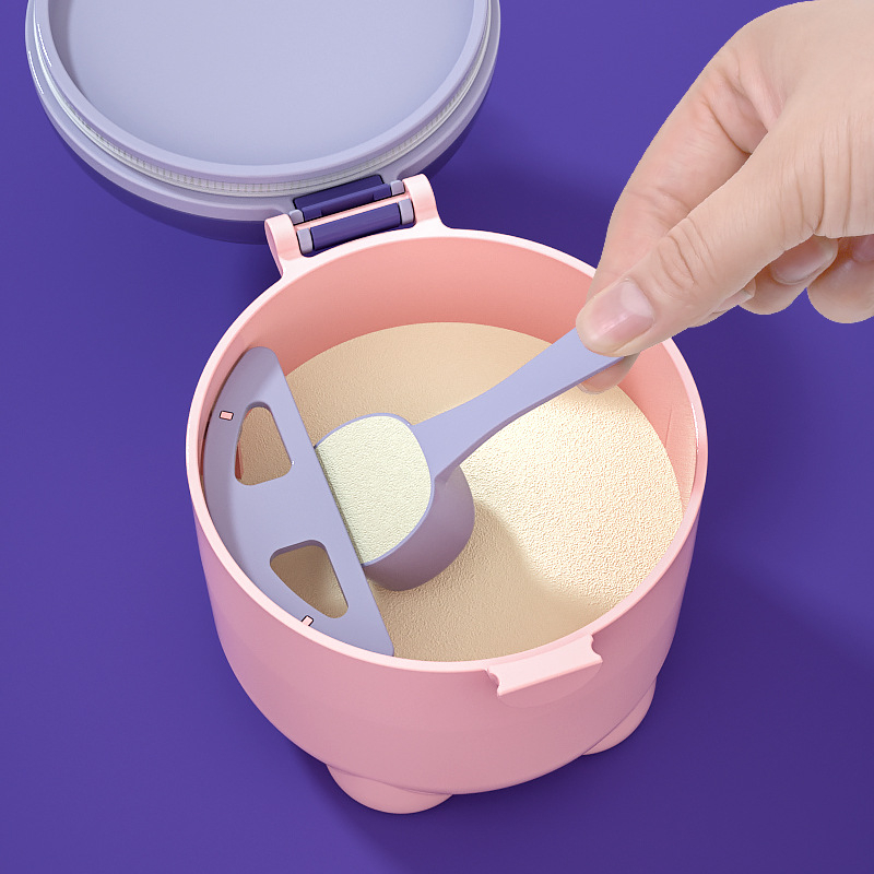 Kūdikių pieno miltelių kasetė Nešiojama išeinanti sandari drėgmei atspari pakuotė Kasetės laikymo bakas Papildoma ryžių makaronų dėžutėje esanti pieno miltelių kasetė