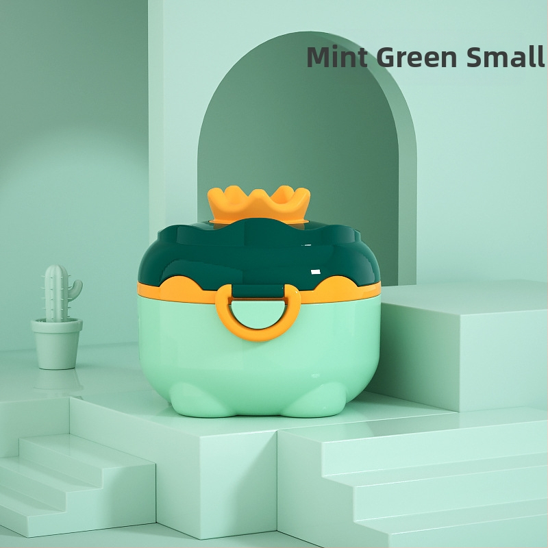 Kūdikių pieno miltelių kasetė Nešiojama išeinanti sandari drėgmei atspari pakuotė Kasetės laikymo bakas Papildoma ryžių makaronų dėžutėje esanti pieno miltelių kasetė