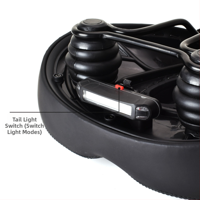 Възглавница за седалка за велосипед, седалка за планински велосипед, високоеластична водоустойчива седла -311.999999999% отстъпка, Stack, амортисьорна възглавница за седалка за електрически велосипед, задна светлина