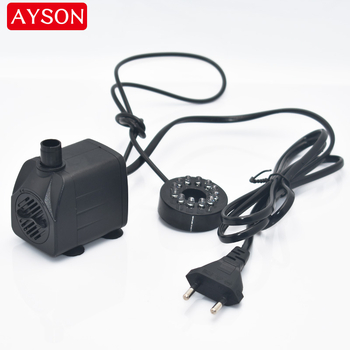 110 V/220 V apgaismota amatniecības klinšu dārza strūklaka, tekošs ūdens cirkulācijas sūknis, ASV/Eiropa/Apvienotā Karaliste/Austrālija, Amazon piegāde