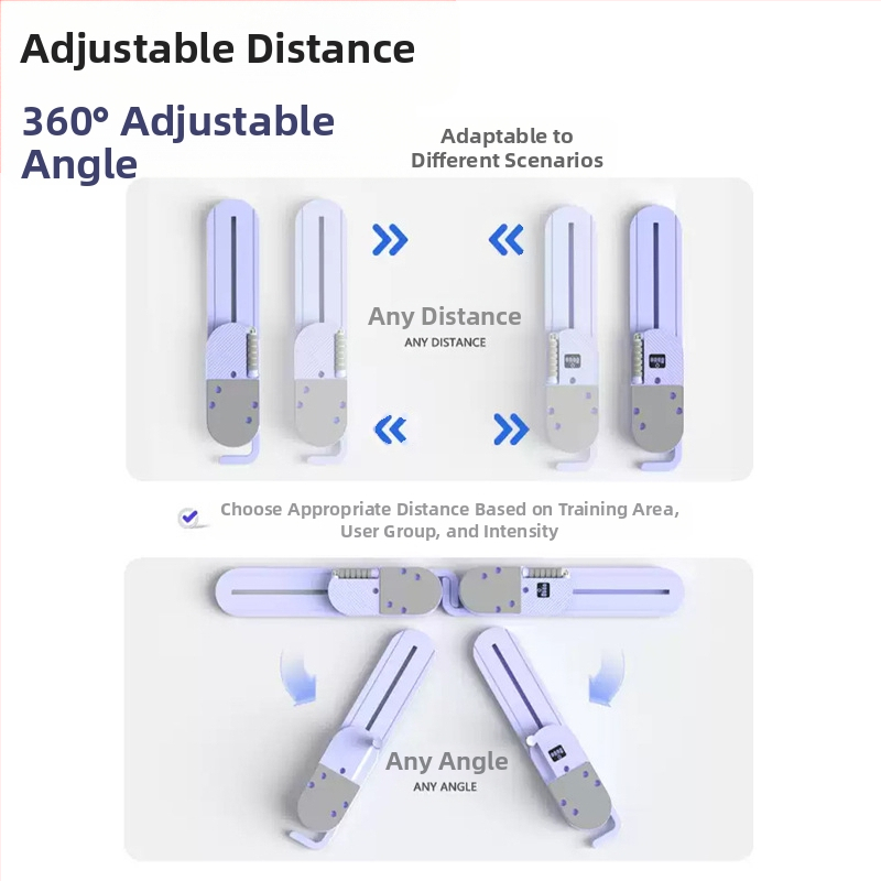 „TikTok“ stiliaus daugiafunkcinė padalinta pilvo preso lenta su pilvo preso ratuku, automatinio atšokimo pilvo raumenų lavinimo įranga