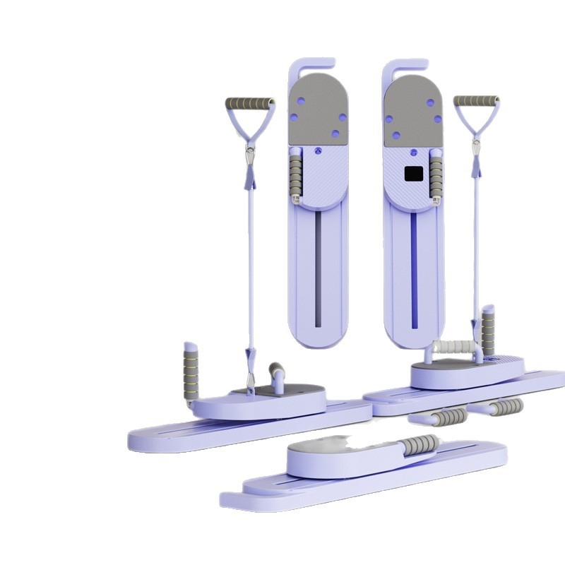 „TikTok“ stiliaus daugiafunkcinė padalinta pilvo preso lenta su pilvo preso ratuku, automatinio atšokimo pilvo raumenų lavinimo įranga