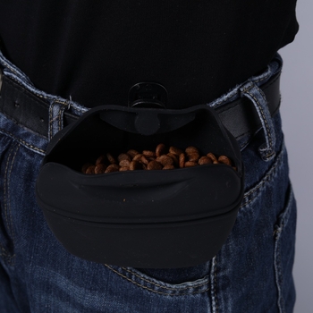 Εργοστάσιο χονδρικής σιλικόνης τσάντα εκπαίδευσης κατοικίδιων ζώων τσάντα σνακ σκύλου τσάντα εκπαίδευσης σκύλου εξωτερική τσάντα μέσης σνακ εκπαίδευσης