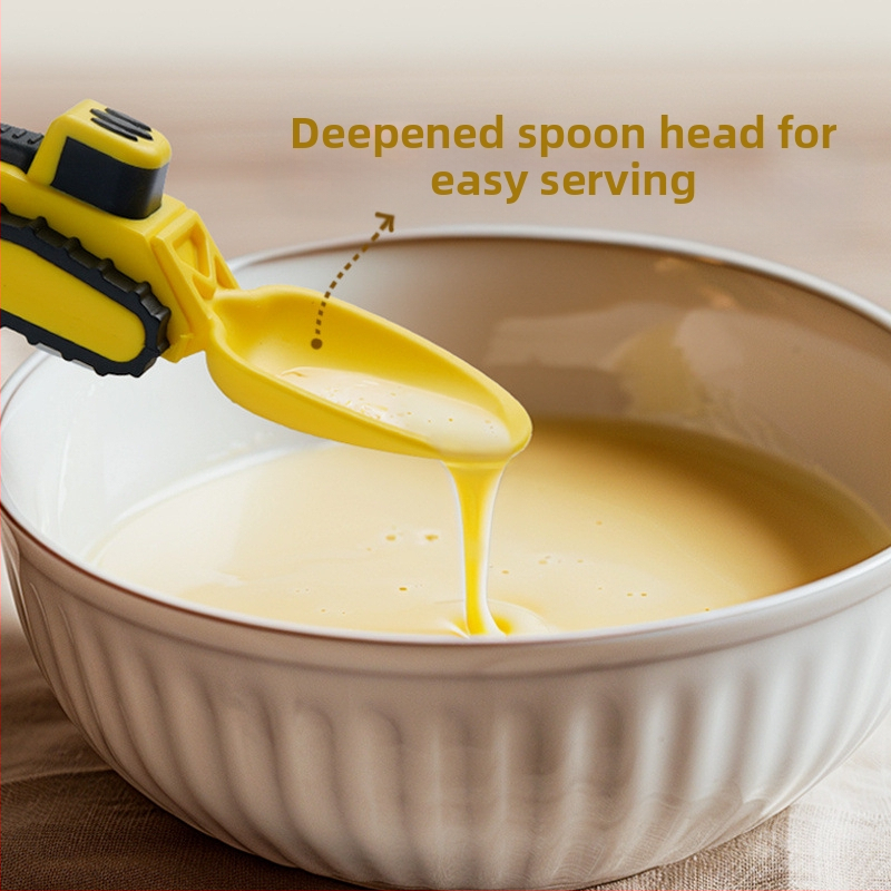 Vaikų darželio inžinerijos transporto priemonės stiliaus tvirtas PP aukštai temperatūrai atsparus kastuvo, šakutės šaukštų rinkinys kūdikiams skirtas animacinis šaukštas šakutė