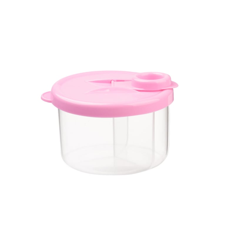 Nauja kūdikių pieno miltelių pakavimo dėžutė, patogi trijų skyrių pieno miltelių laikymo dėžutė, nuimamas pieno miltelių indelis, didmeninė prekyba 300 ml