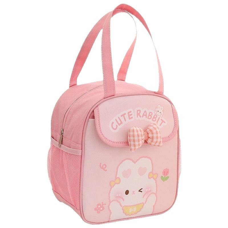 Koomiksikoti lõunasöögikarp, õpilase lõunasöögi isolatsioonikott, suure mahutavusega hoiukott, paksendatud alumiiniumfooliumist kile söögikott