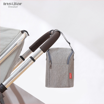 Vaikiškas krepšys, vandeniui atsparus izoliacinis kūdikių buteliukų maišelis, motinos pieno konservavimo maišelis, kūdikių vežimėlio buteliukų maišelis, kirsti sieną