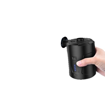 Lauko stovyklavimo belaidis nešiojamas oro siurblys, oro čiužinys, baseino plaukimo žiedas, buitinis vakuuminis suspaudimo maišelis, oro pompa