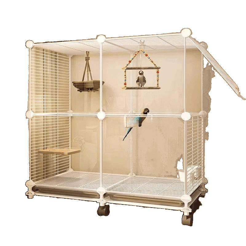 Suur linnupuur koduseks kasutamiseks, luksuslik villa viirpapagoidele ja nümfkakaduudele, pritsmekindel uus mudel väikestele lindudele nagu varblased ja viirpapagoid