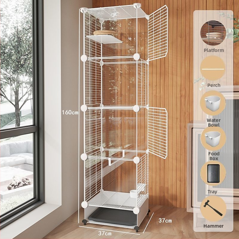 Suur linnupuur koduseks kasutamiseks, luksuslik villa viirpapagoidele ja nümfkakaduudele, pritsmekindel uus mudel väikestele lindudele nagu varblased ja viirpapagoid