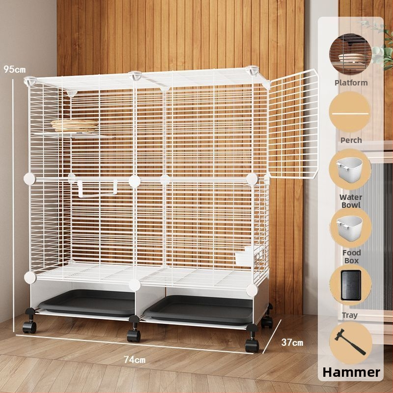 Suur linnupuur koduseks kasutamiseks, luksuslik villa viirpapagoidele ja nümfkakaduudele, pritsmekindel uus mudel väikestele lindudele nagu varblased ja viirpapagoid