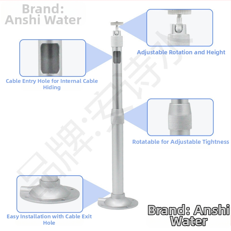 Скоба за проектор, монтирана на таван, за класна стая, търговска таванна скоба, гайка за стенен монтаж, търговска таванна скоба, фиксиран окачен таван