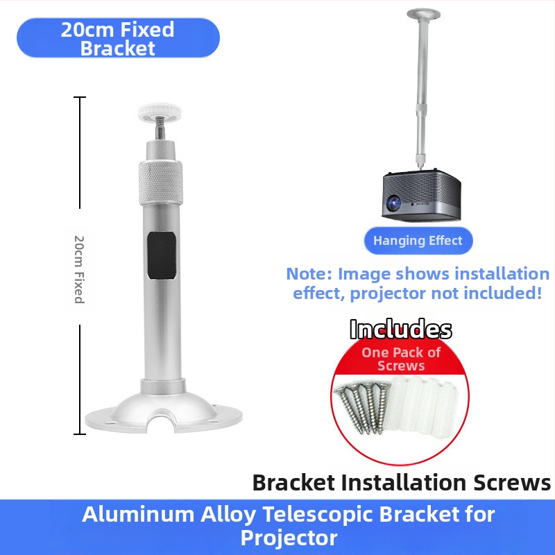 Projektori kronstein Lakke kinnitatav Klassiruumi Äripinna lae kronsteini mutter Seinale kinnitatav Äripinna lakke Fikseeritud riputuslaele