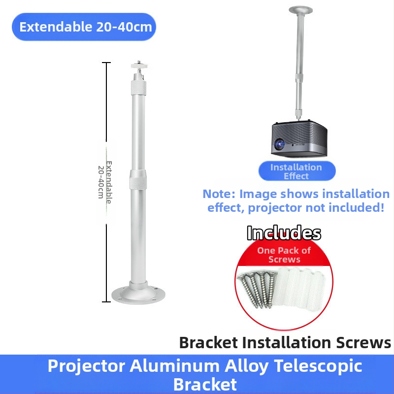 Projektori kronstein Lakke kinnitatav Klassiruumi Äripinna lae kronsteini mutter Seinale kinnitatav Äripinna lakke Fikseeritud riputuslaele
