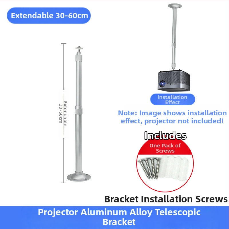 Projektori kronstein Lakke kinnitatav Klassiruumi Äripinna lae kronsteini mutter Seinale kinnitatav Äripinna lakke Fikseeritud riputuslaele
