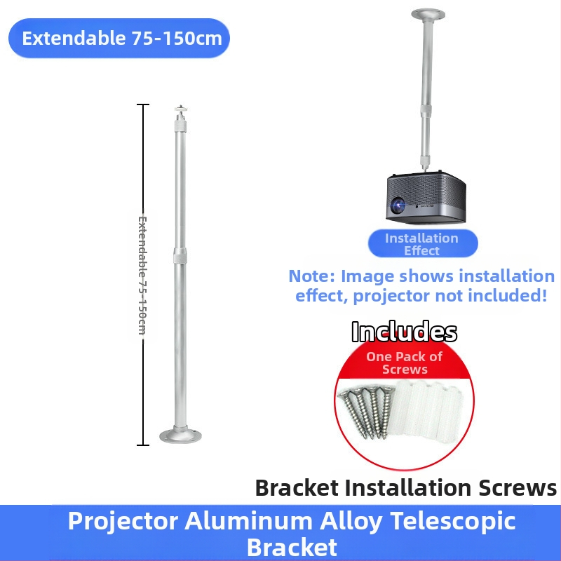 Projektori kronstein Lakke kinnitatav Klassiruumi Äripinna lae kronsteini mutter Seinale kinnitatav Äripinna lakke Fikseeritud riputuslaele