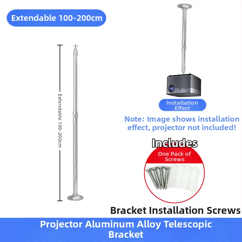 Projektori kronstein Lakke kinnitatav Klassiruumi Äripinna lae kronsteini mutter Seinale kinnitatav Äripinna lakke Fikseeritud riputuslaele