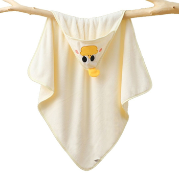 Koralinio aksomo vaikiškas rankšluostis, metmeniniu būdu megztas sustorintas kūdikio vokelis, naujagimio pledukas, animacinio filmuko gobtuvas, tinka visiems metų laikams