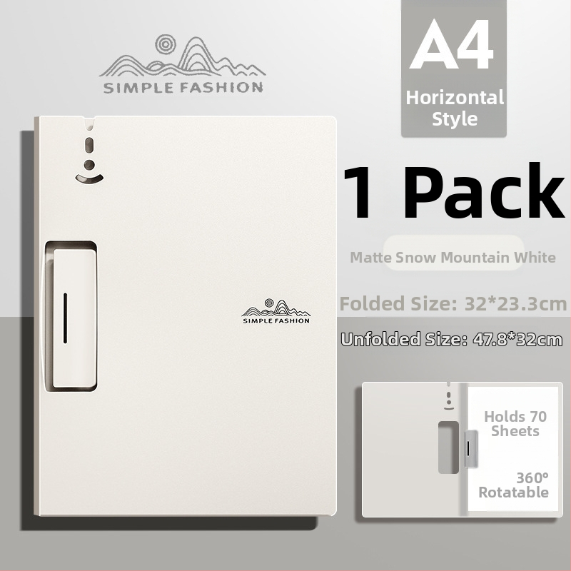 Щипка за дъска Maillard A4, цветна мока, мус, офис папка, високо изглеждаща, многофункционална, за писане и рисуване на студенти