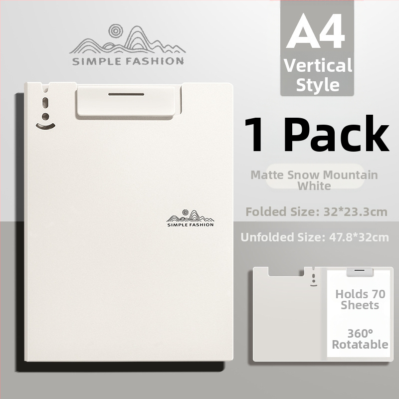 Щипка за дъска Maillard A4, цветна мока, мус, офис папка, високо изглеждаща, многофункционална, за писане и рисуване на студенти