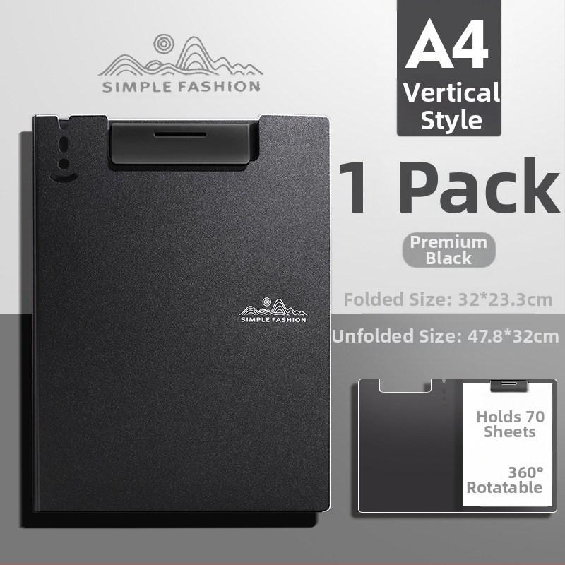 Щипка за дъска Maillard A4, цветна мока, мус, офис папка, високо изглеждаща, многофункционална, за писане и рисуване на студенти