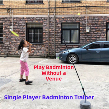 Sulgpallitreener ühe inimese lastele mõeldud kaasaskantav soolo-spinnitreeningu seade koduseks kasutamiseks