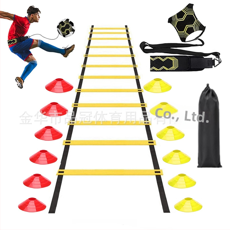 Комплект стълби за ловкост Безплатна комбинация от оборудване за футболни тренировки с най-продаваните стълби за ловкост в чужбина