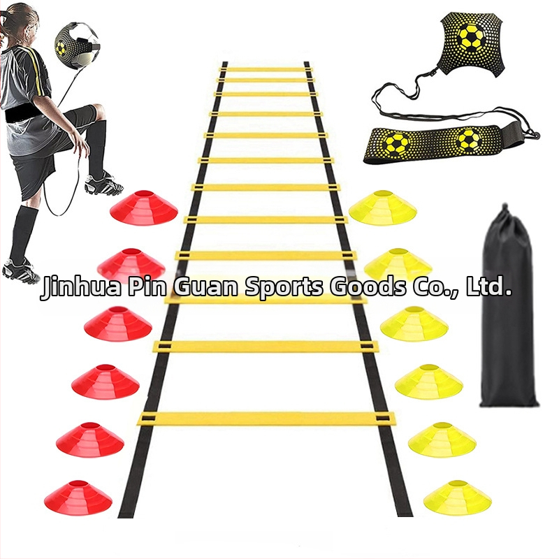 Комплект стълби за ловкост Безплатна комбинация от оборудване за футболни тренировки с най-продаваните стълби за ловкост в чужбина