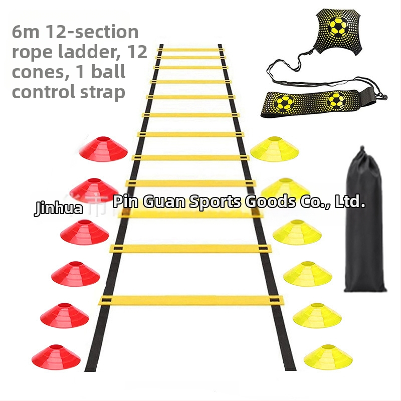 Комплект стълби за ловкост Безплатна комбинация от оборудване за футболни тренировки с най-продаваните стълби за ловкост в чужбина