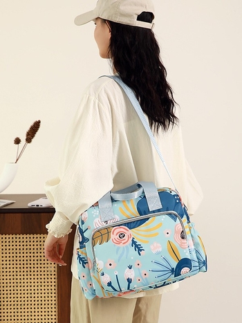 Határokon átnyúló hordozható anyukatáska napi kirándulásokhoz, nagy kapacitású anya- és babatáska, hordozható kismamatáska, többfunkciós, könnyű kulacstáska