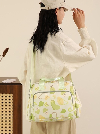 Határokon átnyúló hordozható anyukatáska napi kirándulásokhoz, nagy kapacitású anya- és babatáska, hordozható kismamatáska, többfunkciós, könnyű kulacstáska