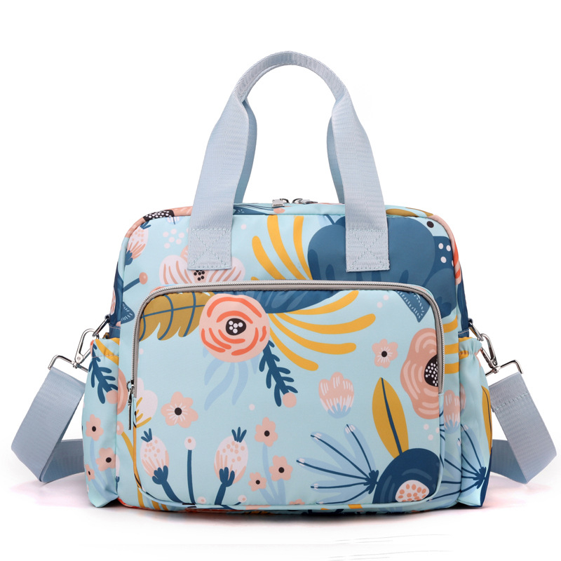 Határokon átnyúló hordozható anyukatáska napi kirándulásokhoz, nagy kapacitású anya- és babatáska, hordozható kismamatáska, többfunkciós, könnyű kulacstáska