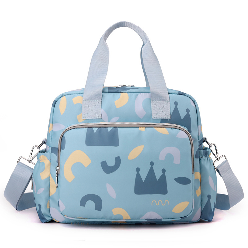 Határokon átnyúló hordozható anyukatáska napi kirándulásokhoz, nagy kapacitású anya- és babatáska, hordozható kismamatáska, többfunkciós, könnyű kulacstáska