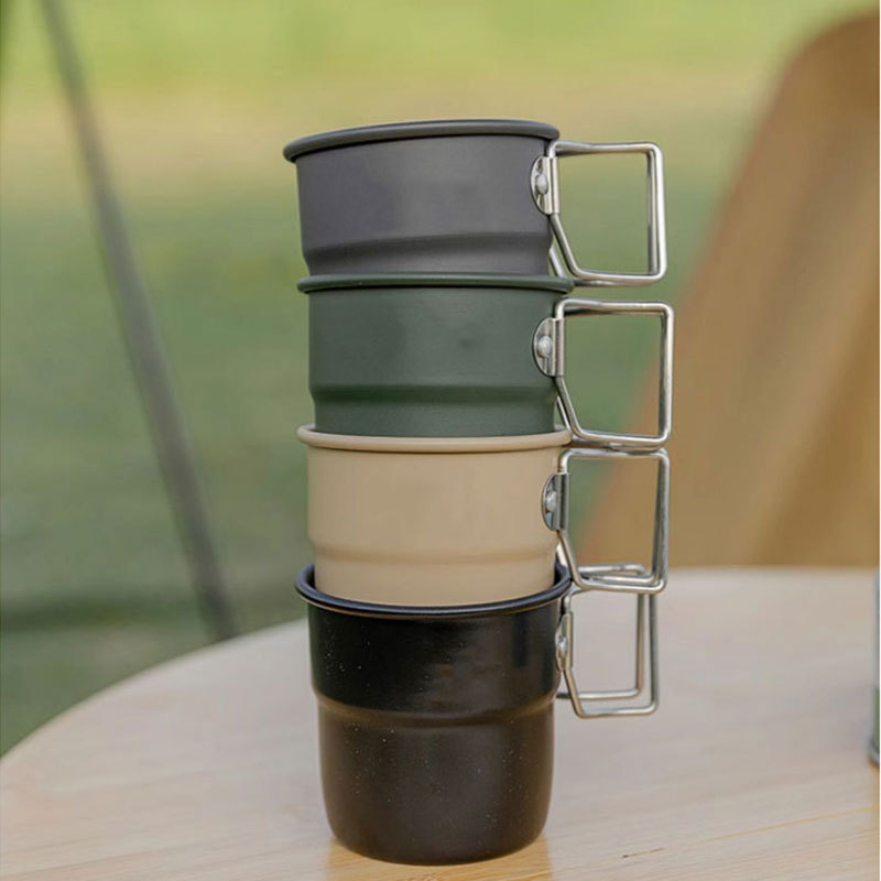 Suvisel ajal telkimisstiilis õues kasutatav veekruus, uhke välimusega, suure mahutavusega, lihtne alumiiniumisulamist veekruus, kokkupandav