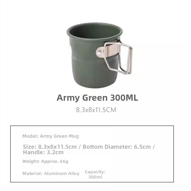 Suvisel ajal telkimisstiilis õues kasutatav veekruus, uhke välimusega, suure mahutavusega, lihtne alumiiniumisulamist veekruus, kokkupandav