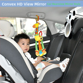 Ново огледало за наблюдение на колата за колата, детска седалка, кошница за бебе, огледало за бебешко познание, кола