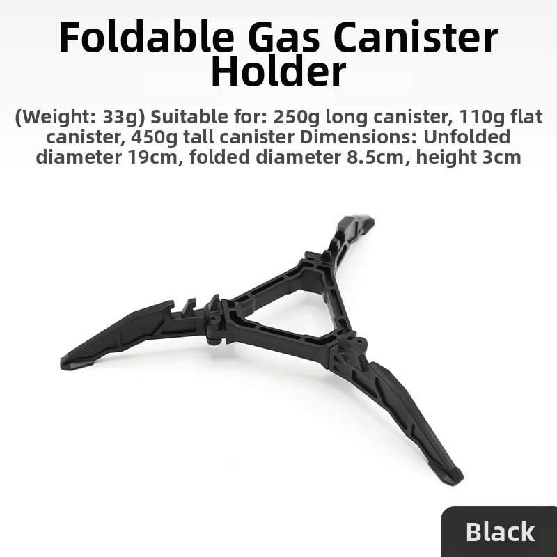 Kokkupandav õhupaagi kronstein kaasaskantav lame õhupaagi hoidik universaalne statiivi stabiilne plastklamber telkimistarvikud